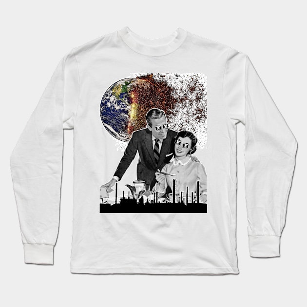 Atomic Family Long Sleeve T-Shirt by hoodforged